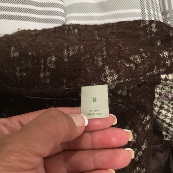 Princy By Jessica Simpson Brown Corduroy Blazer Jacket Medium - Picture 3 of 6